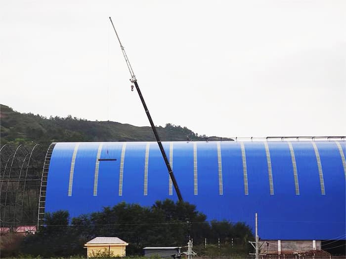 铜川煤棚网架工程
